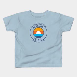 Ocracoke Island, North Carolina Sunrise Kids T-Shirt